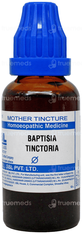 Sbl Baptisia Tinctoria Q Mother Tincture 30Ml